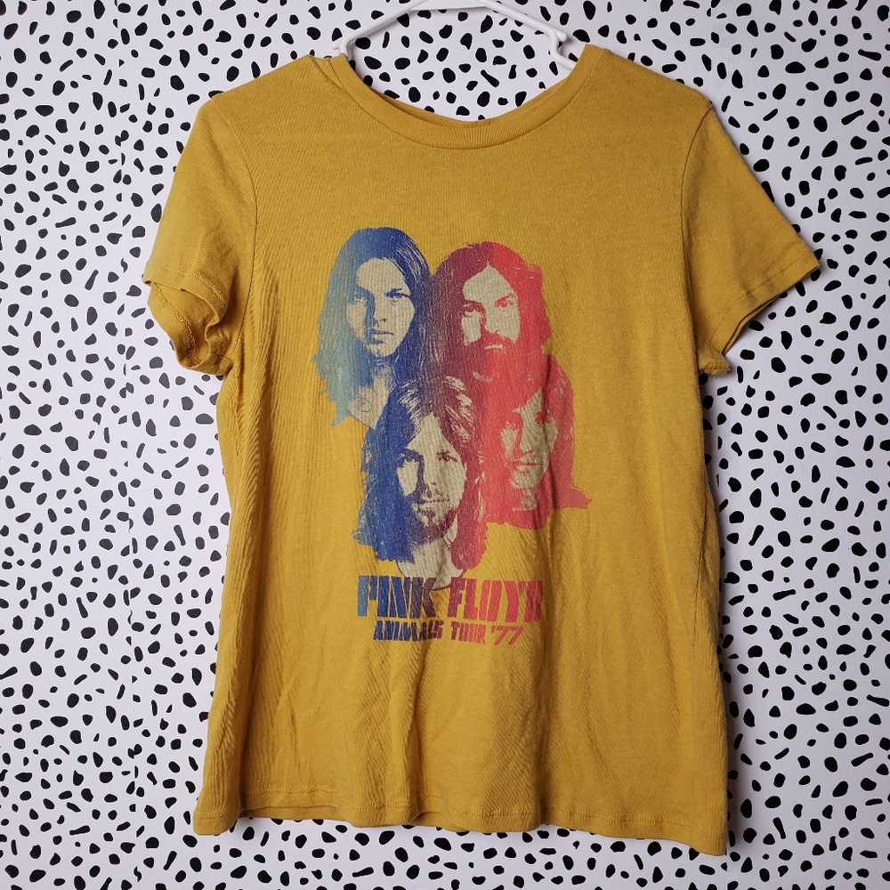 Pink Floyd Junk Food Mustard T-Shirt - Picture 2 of 8